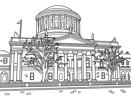Dublin Colouring Book (A4)