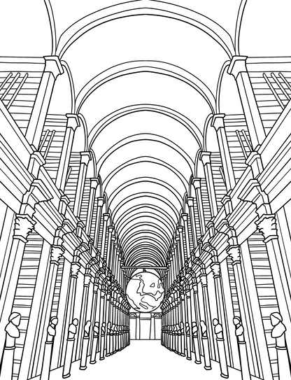 Dublin Colouring Book (A4)