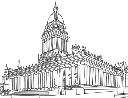 Leeds Colouring Book (A4)