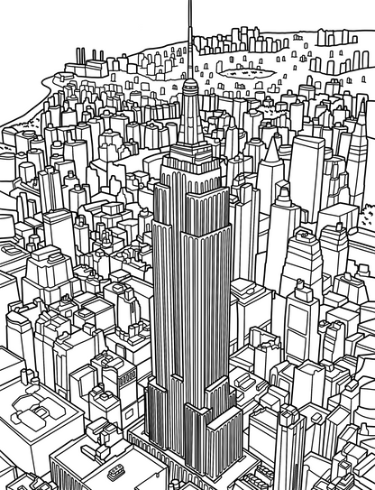 World Colouring Book (A4)