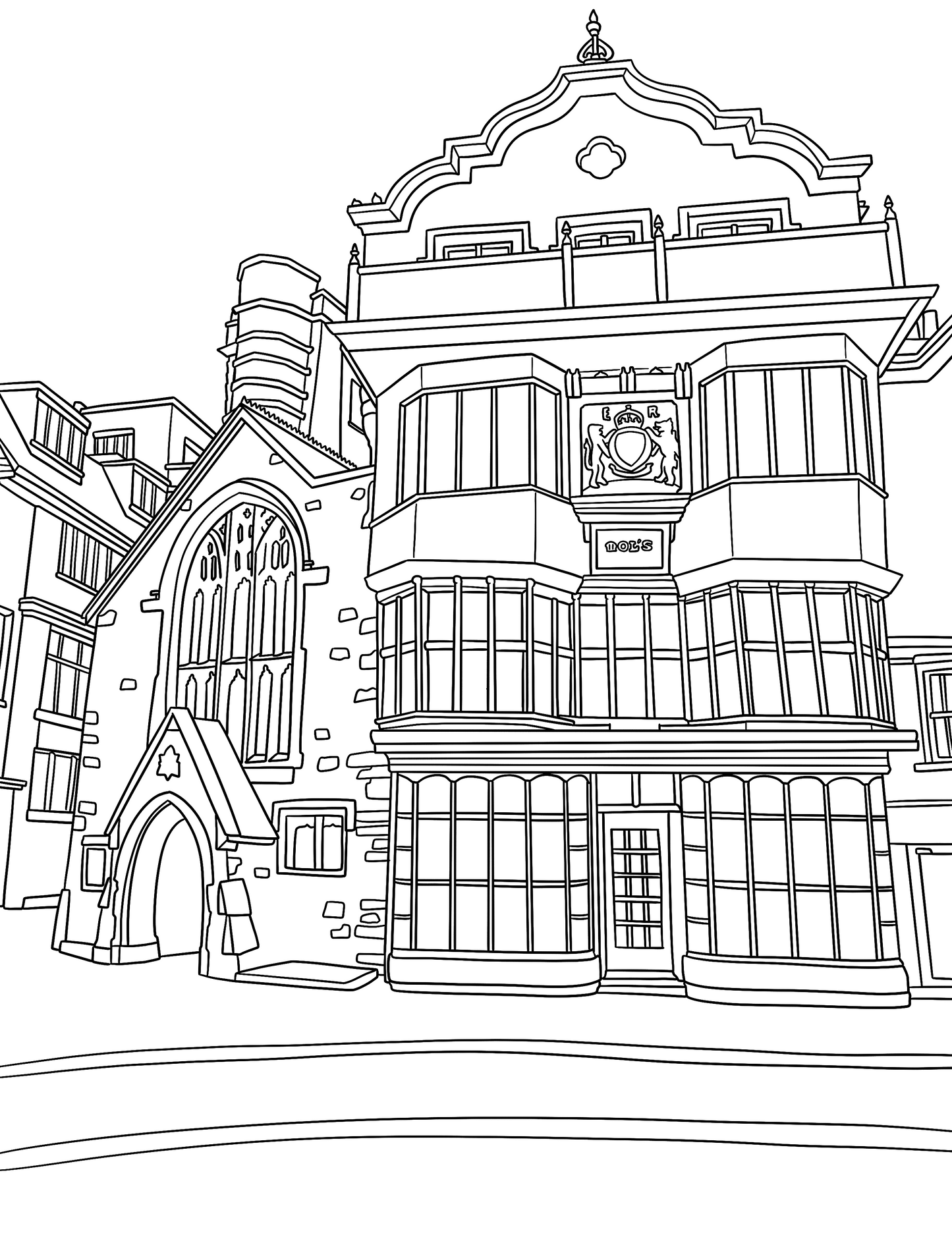 Exeter Colouring Book (A4)