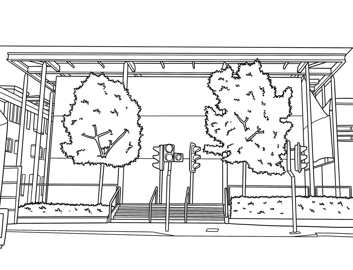 Horsham Colouring Book (A4)