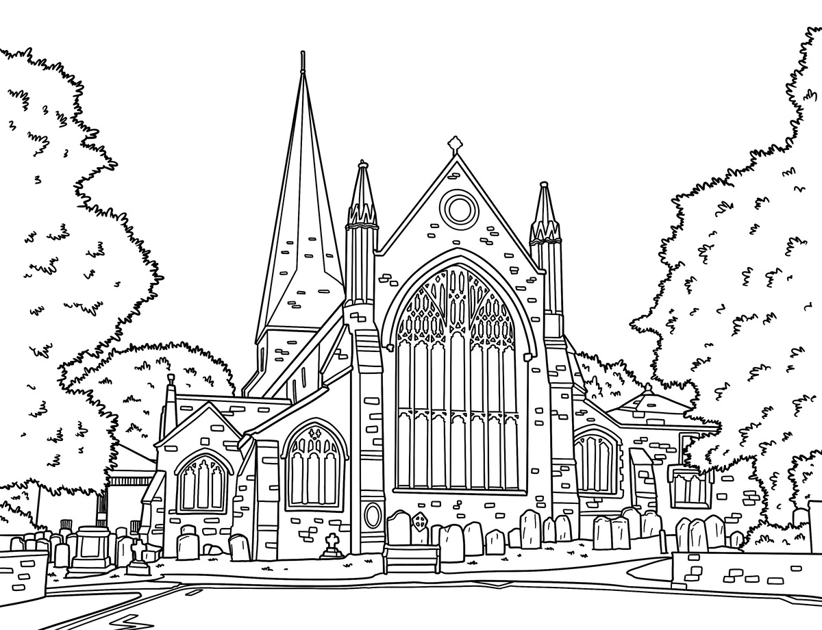 Horsham Colouring Book (A4)