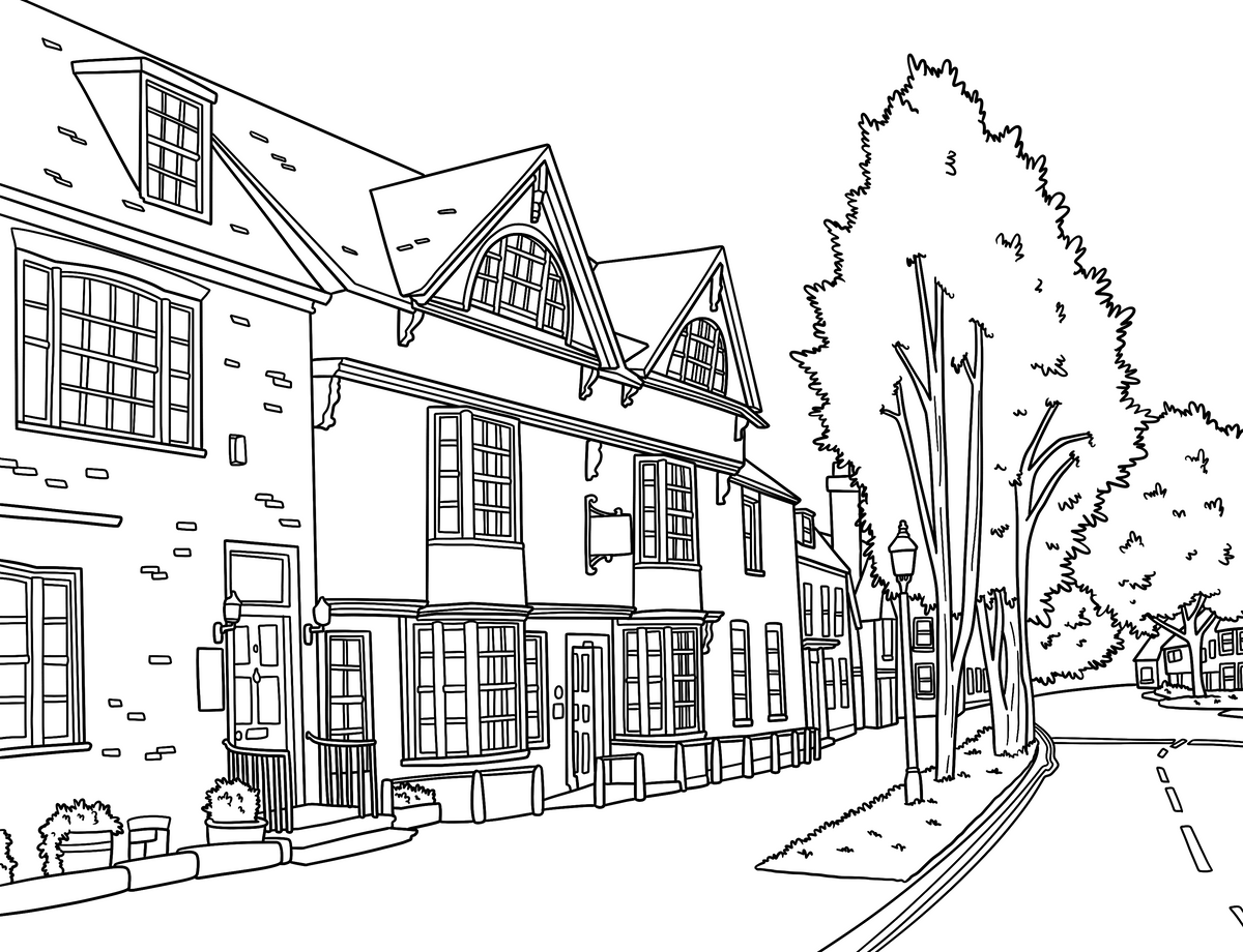 Horsham Colouring Book (A4)