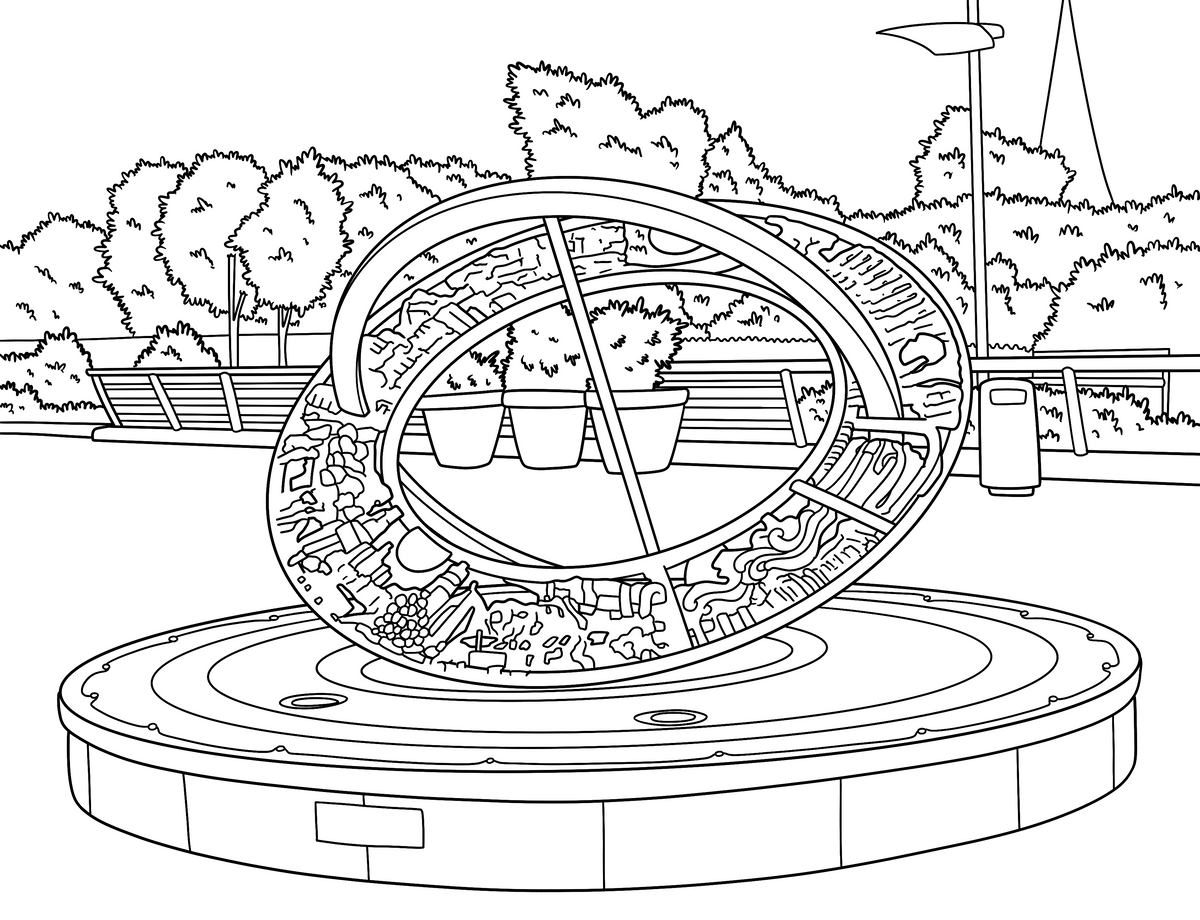 Horsham Colouring Book (A4)