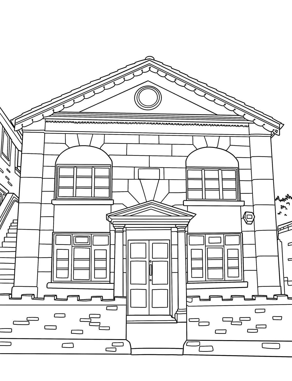 Horsham Colouring Book (A4)