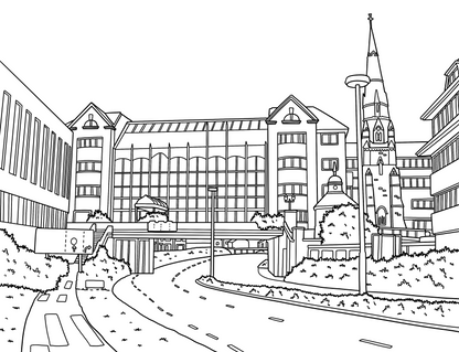 Horsham Colouring Book (A4)