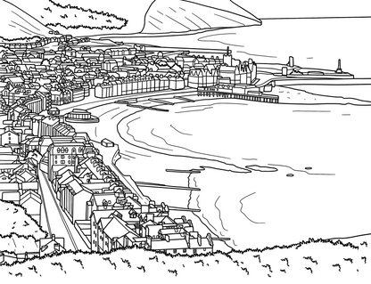 Aberystwyth Colouring Book (A4)