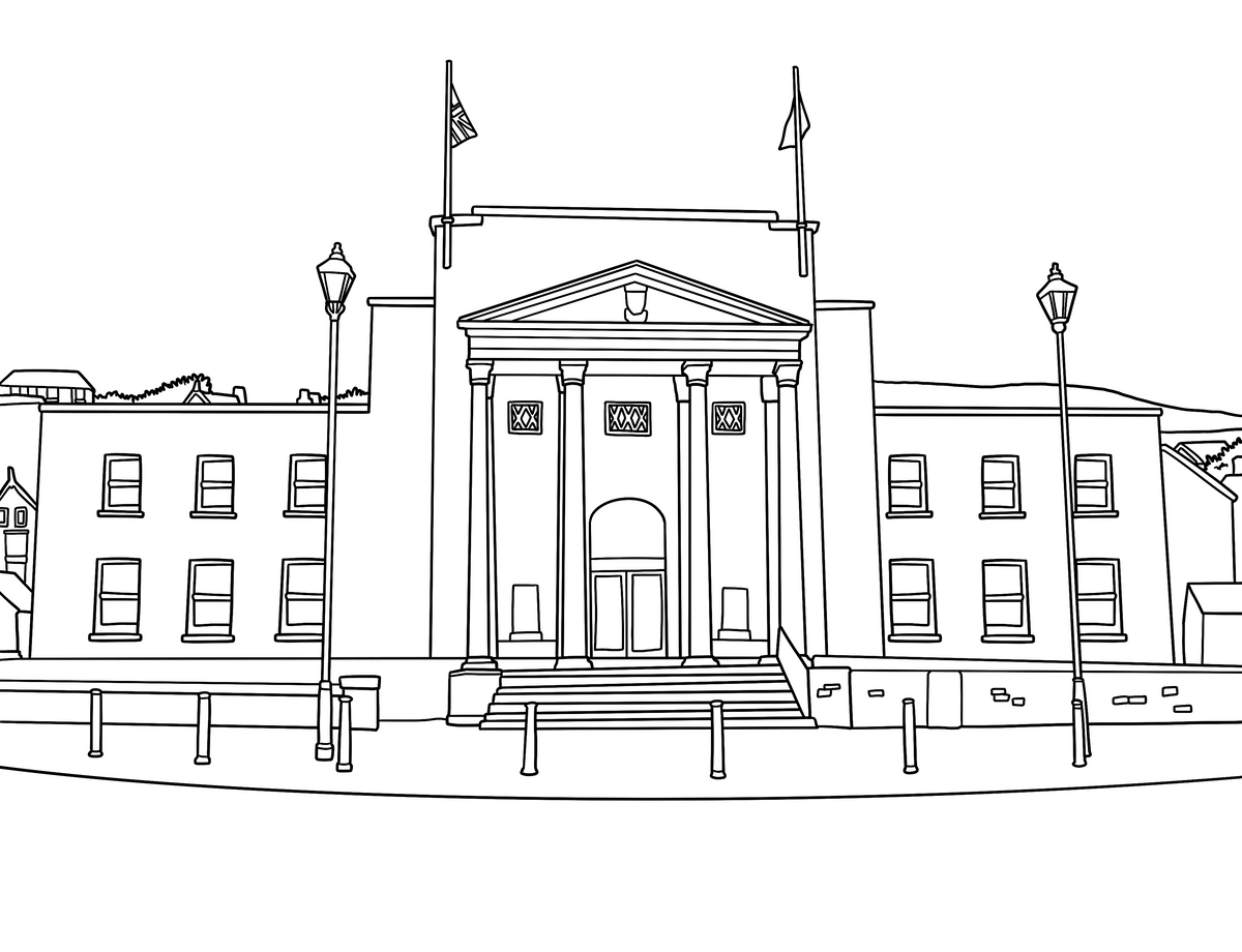 Aberystwyth Colouring Book (A4)