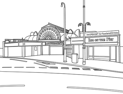 Aberystwyth Colouring Book (A4)
