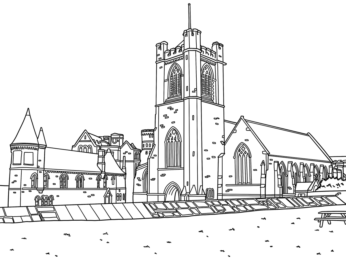 Aberystwyth Colouring Book (A4)