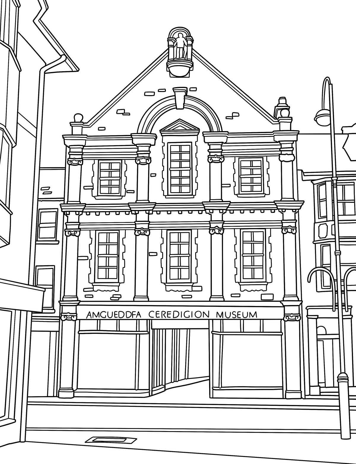Aberystwyth Colouring Book (A4)