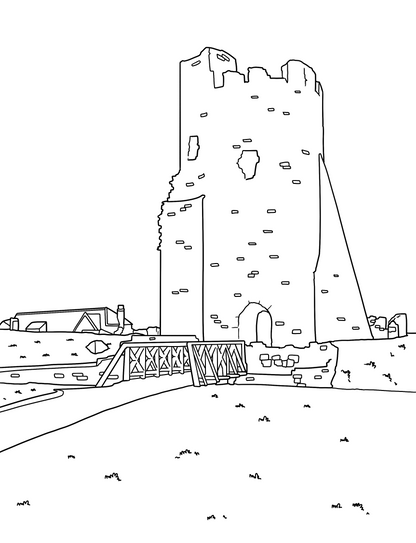 Aberystwyth Colouring Book (A4)