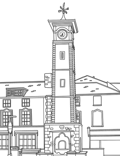 Aberystwyth Colouring Book (A4)