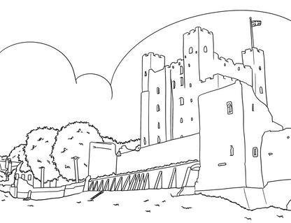 Kent Colouring Book (A4)