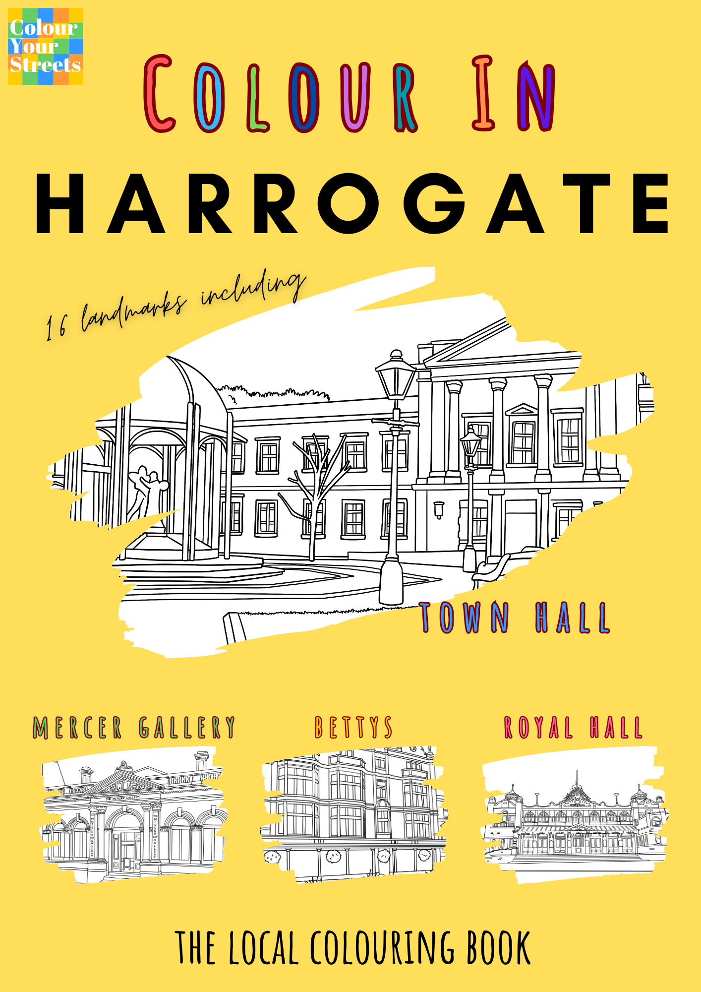 Harrogate Colouring Book