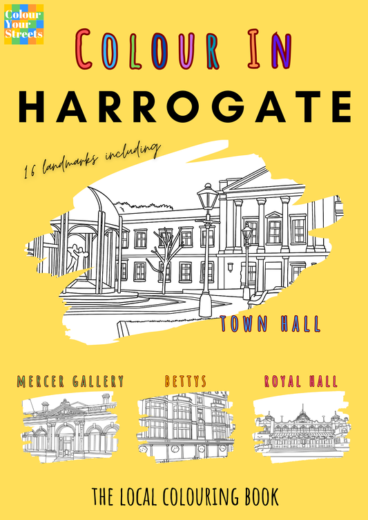 Harrogate Colouring Book (A4)