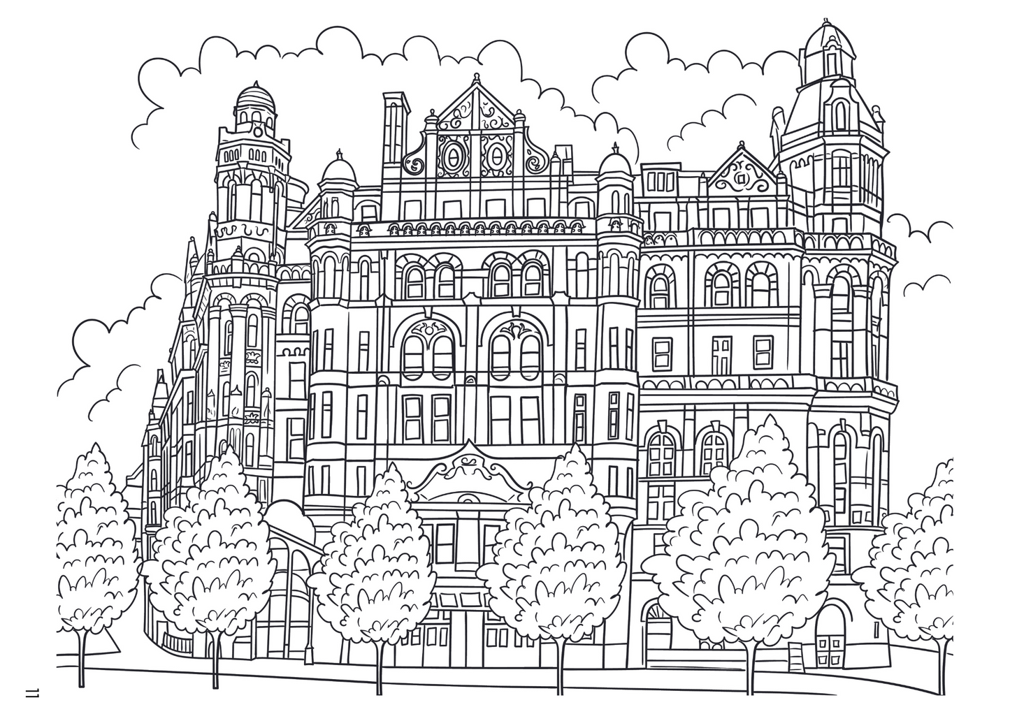 Manchester Colouring Book (A4)
