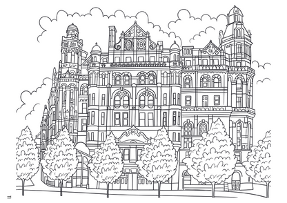 Manchester Colouring Book (A4)