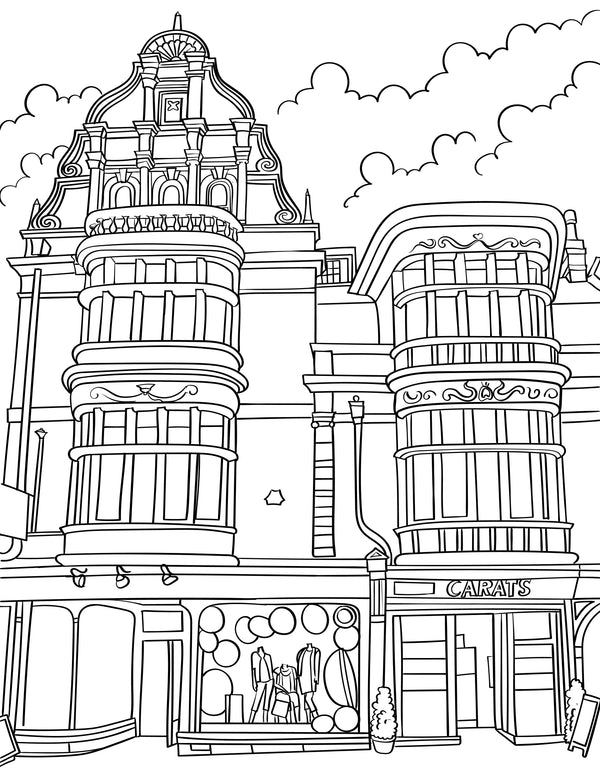 Ipswich Colouring Book (A4) – Colour Your Streets