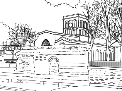 Leicester Colouring Book (A4)