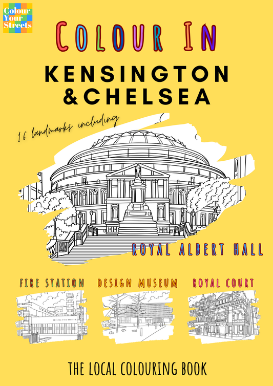 Kensington & Chelsea Colouring Book (A4)