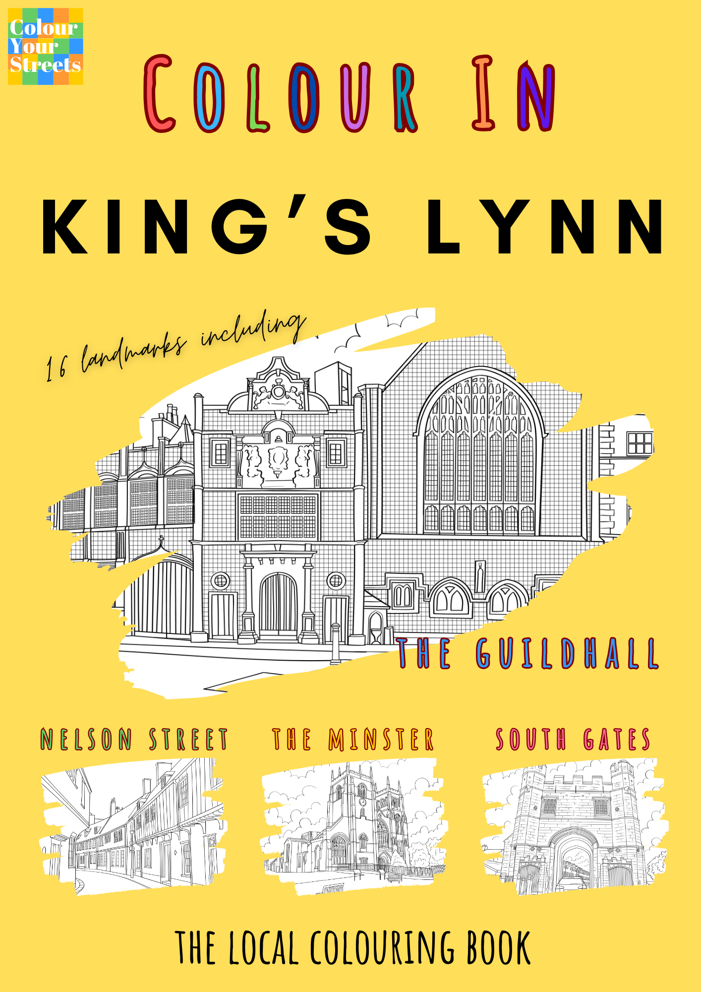 King's Lynn Colouring Book (A4)