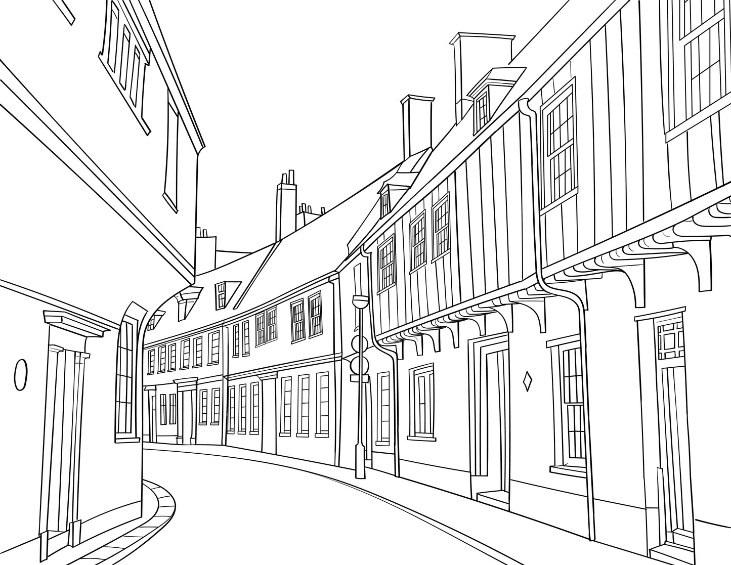 King's Lynn Colouring Book (A4)