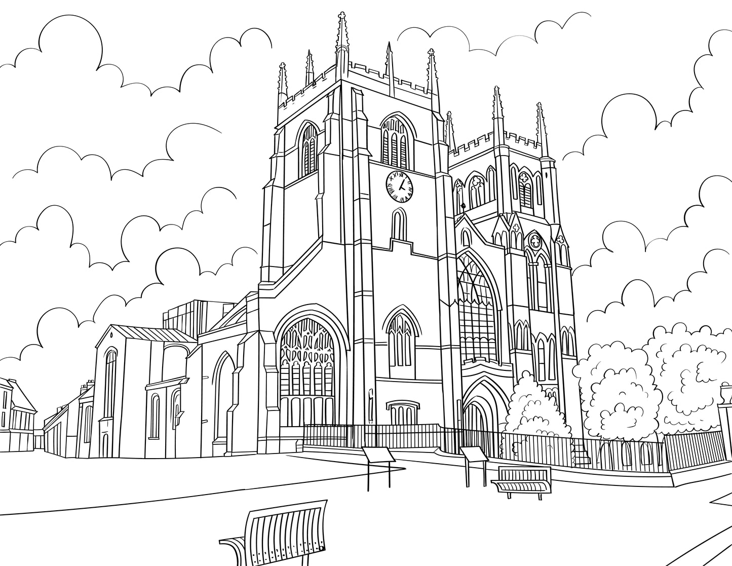 King's Lynn Colouring Book (A4)