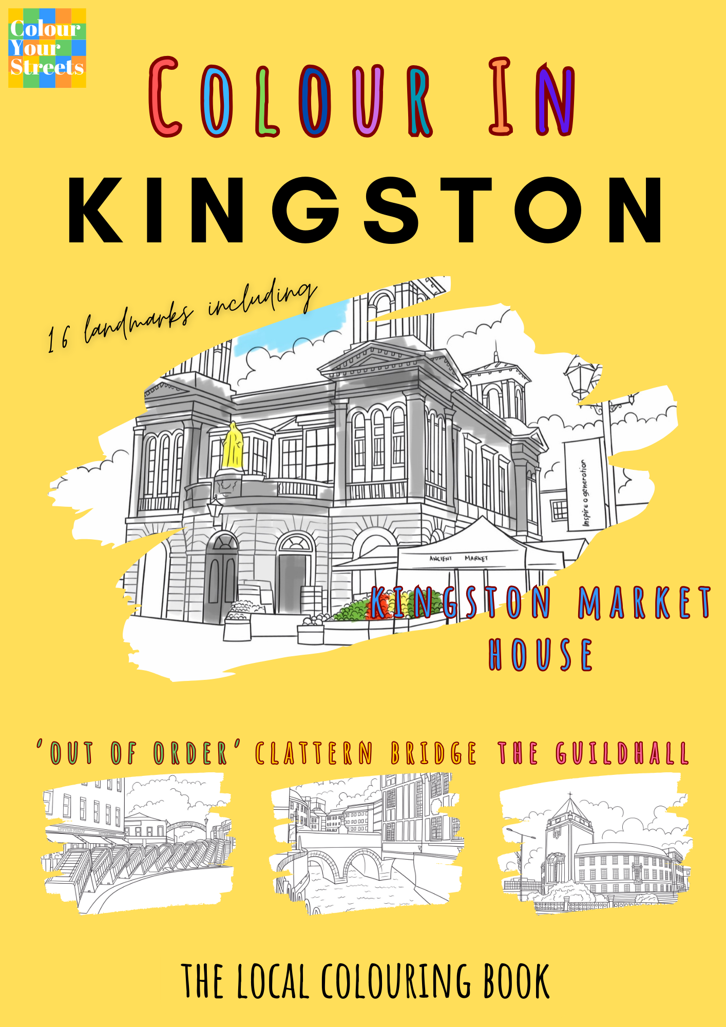 Kingston Colouring Book