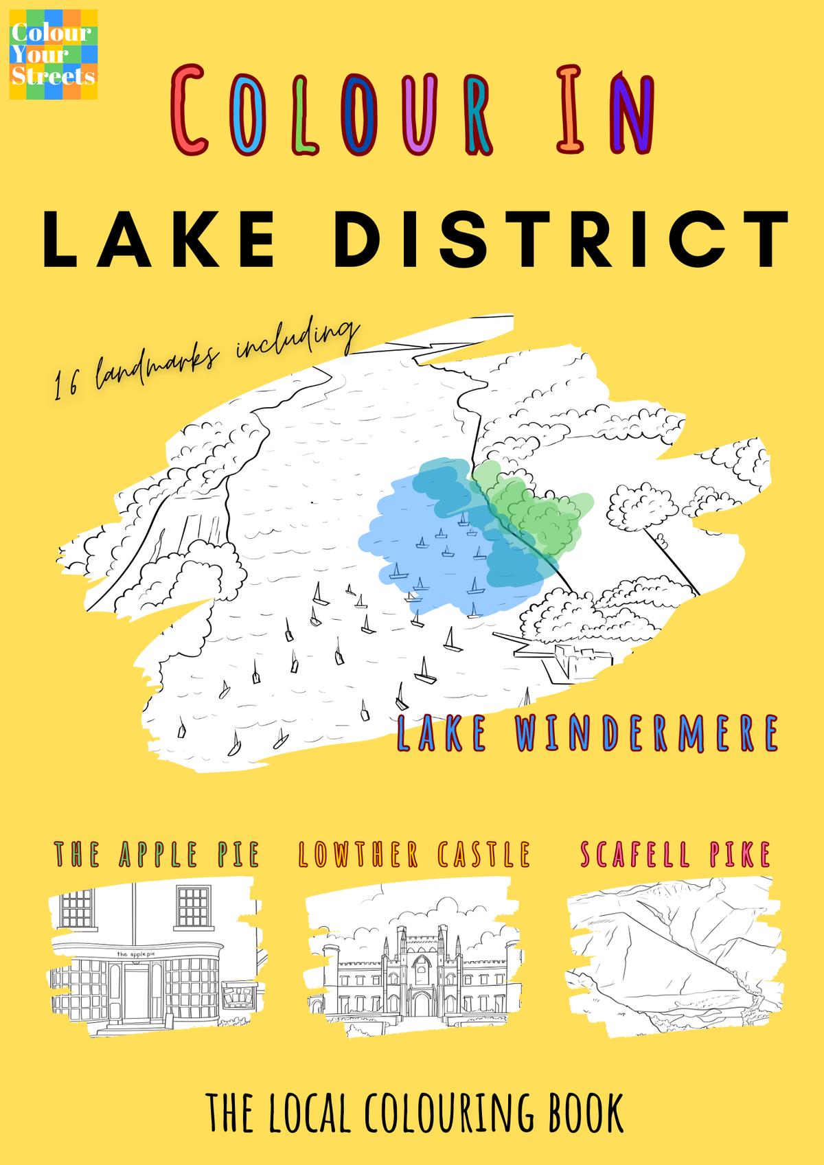 Lake District Colouring Book