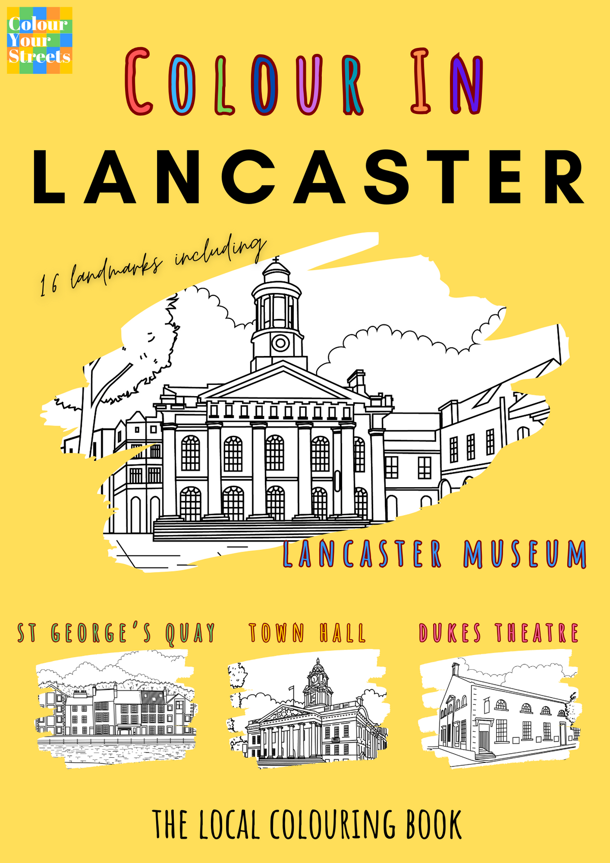 Lancaster Colouring Book