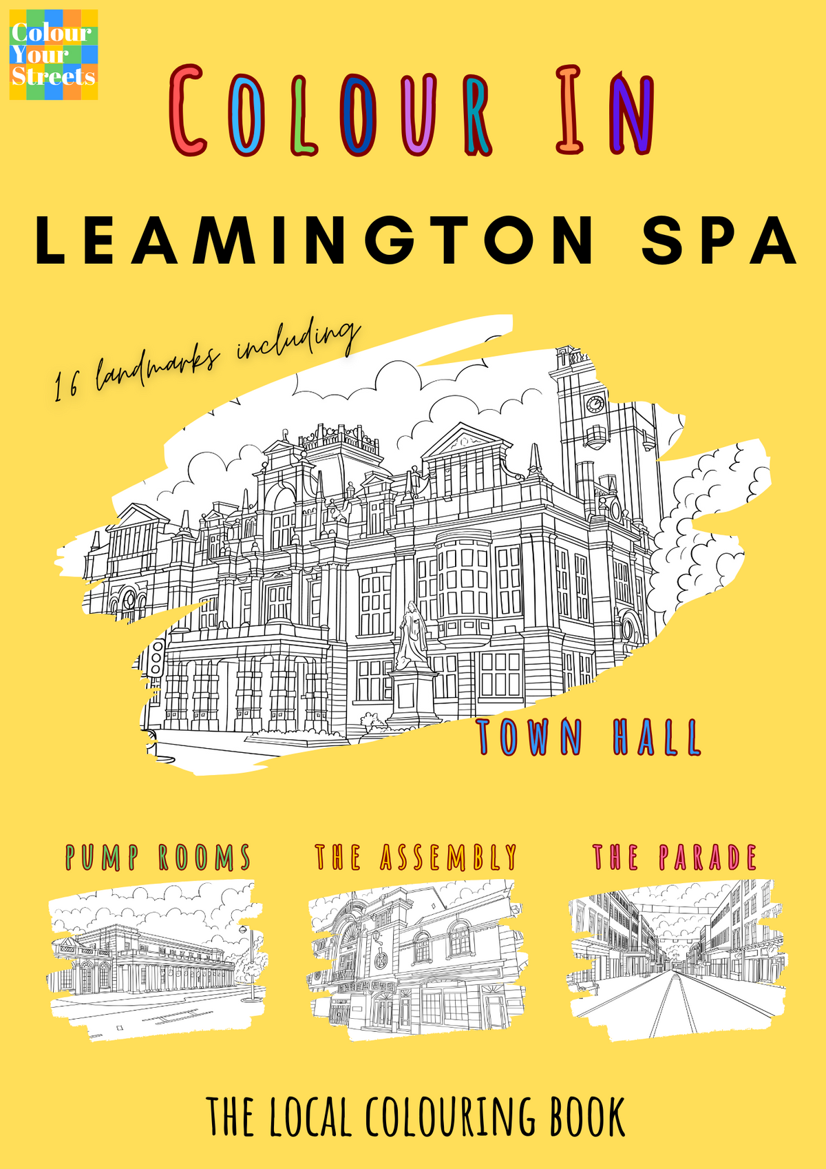 Leamington Spa Colouring Book