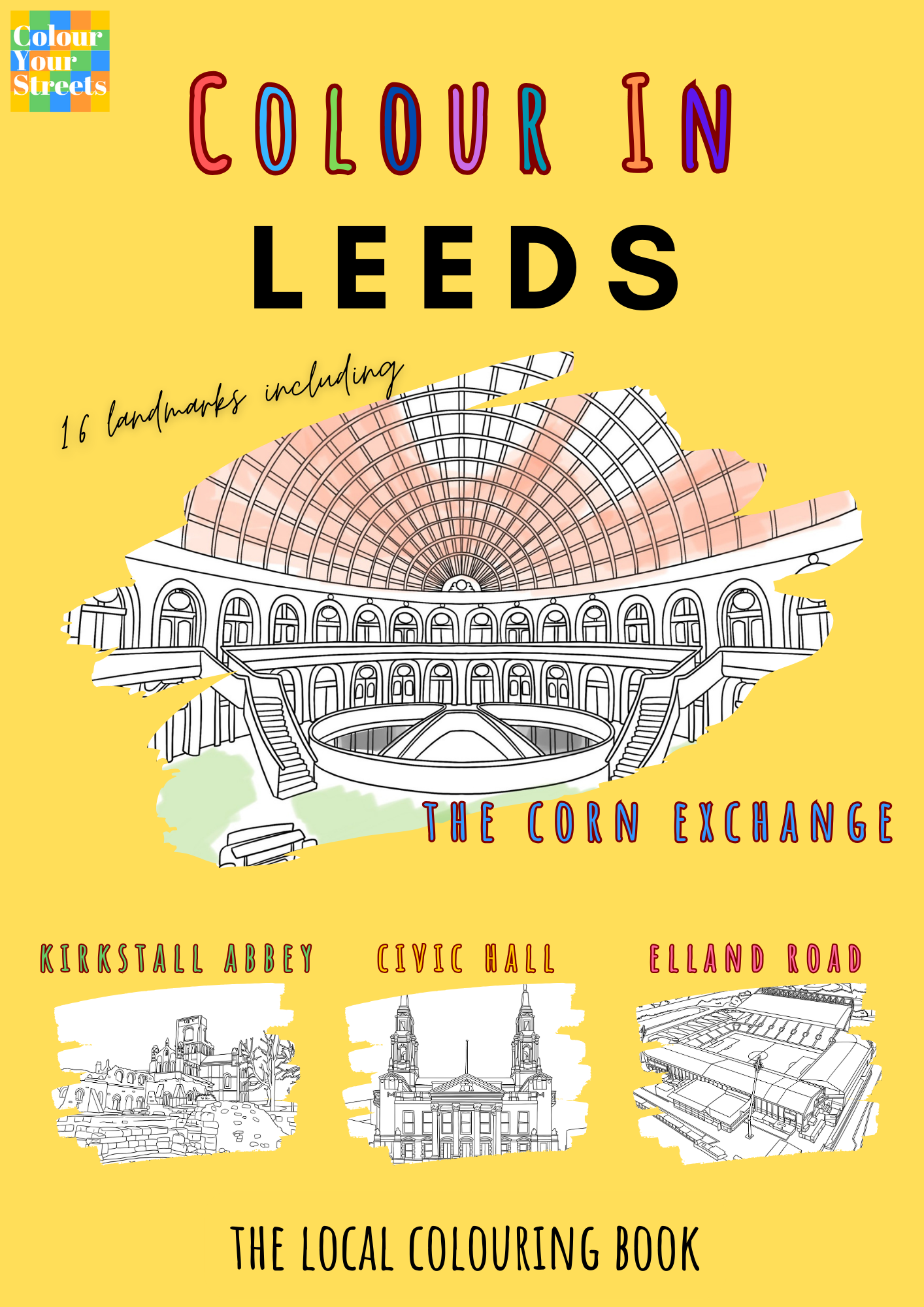Leeds Colouring Book