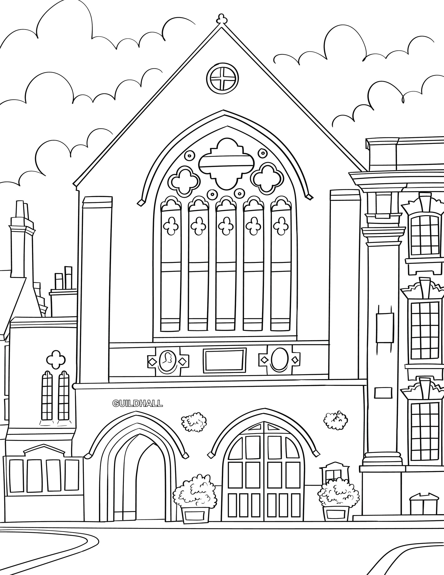Lichfield Colouring Book (A4)