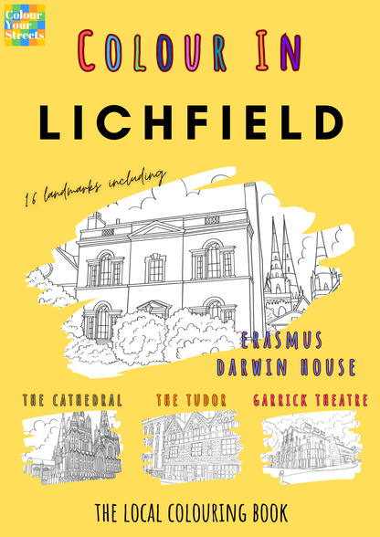 Lichfield Colouring Book (A4)