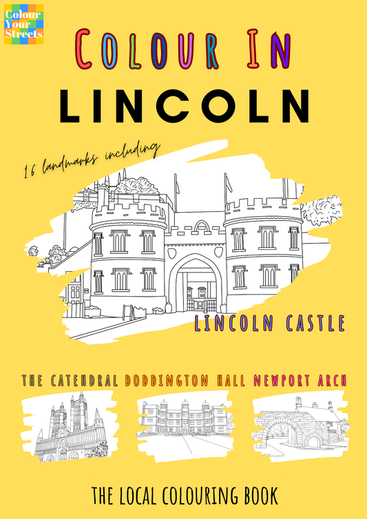 Lincoln Colouring Book (A4)