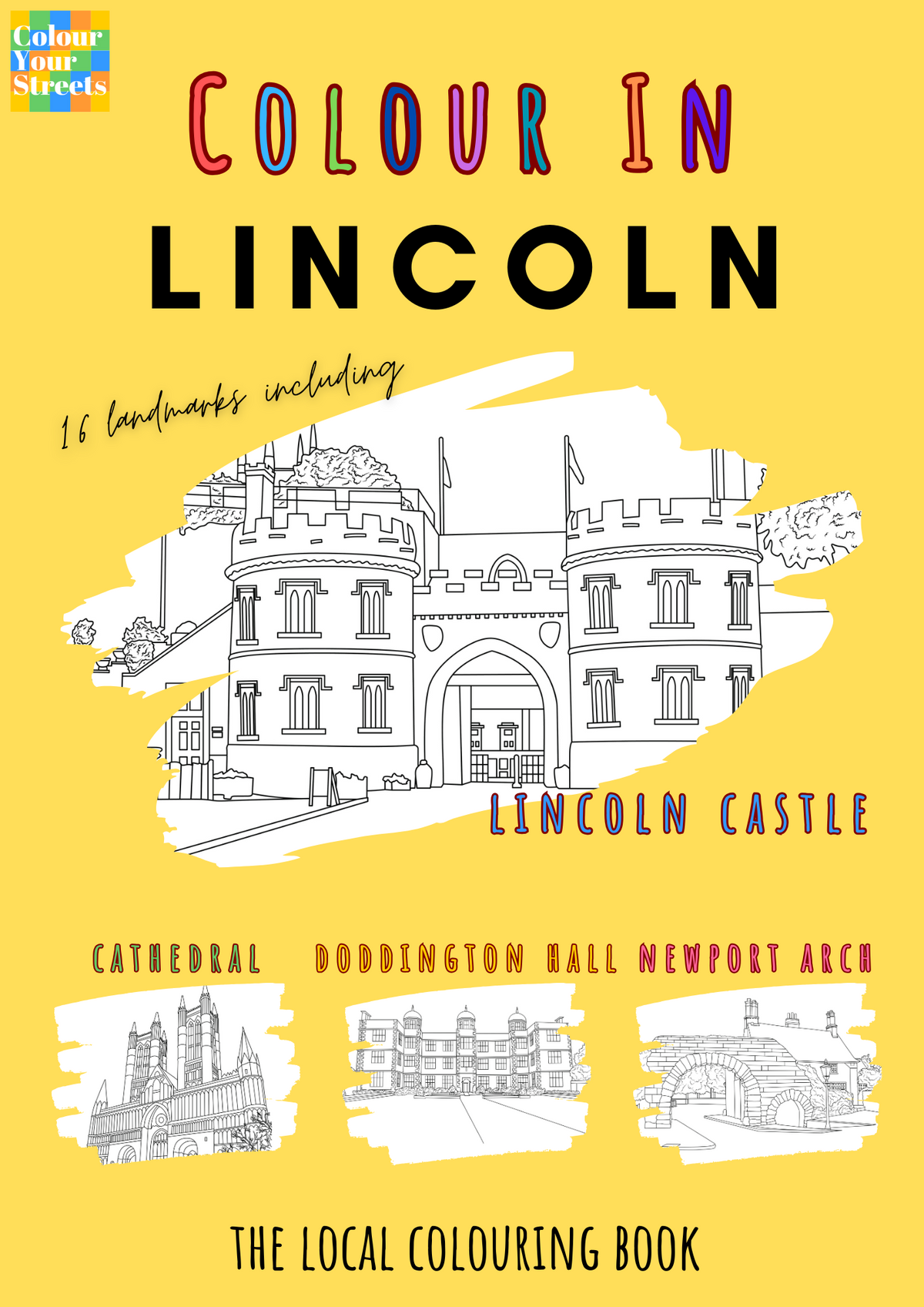 Lincoln Colouring Book