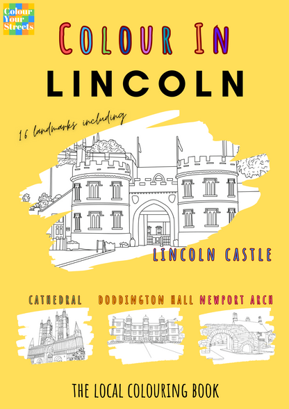 Lincoln Colouring Book (A4)