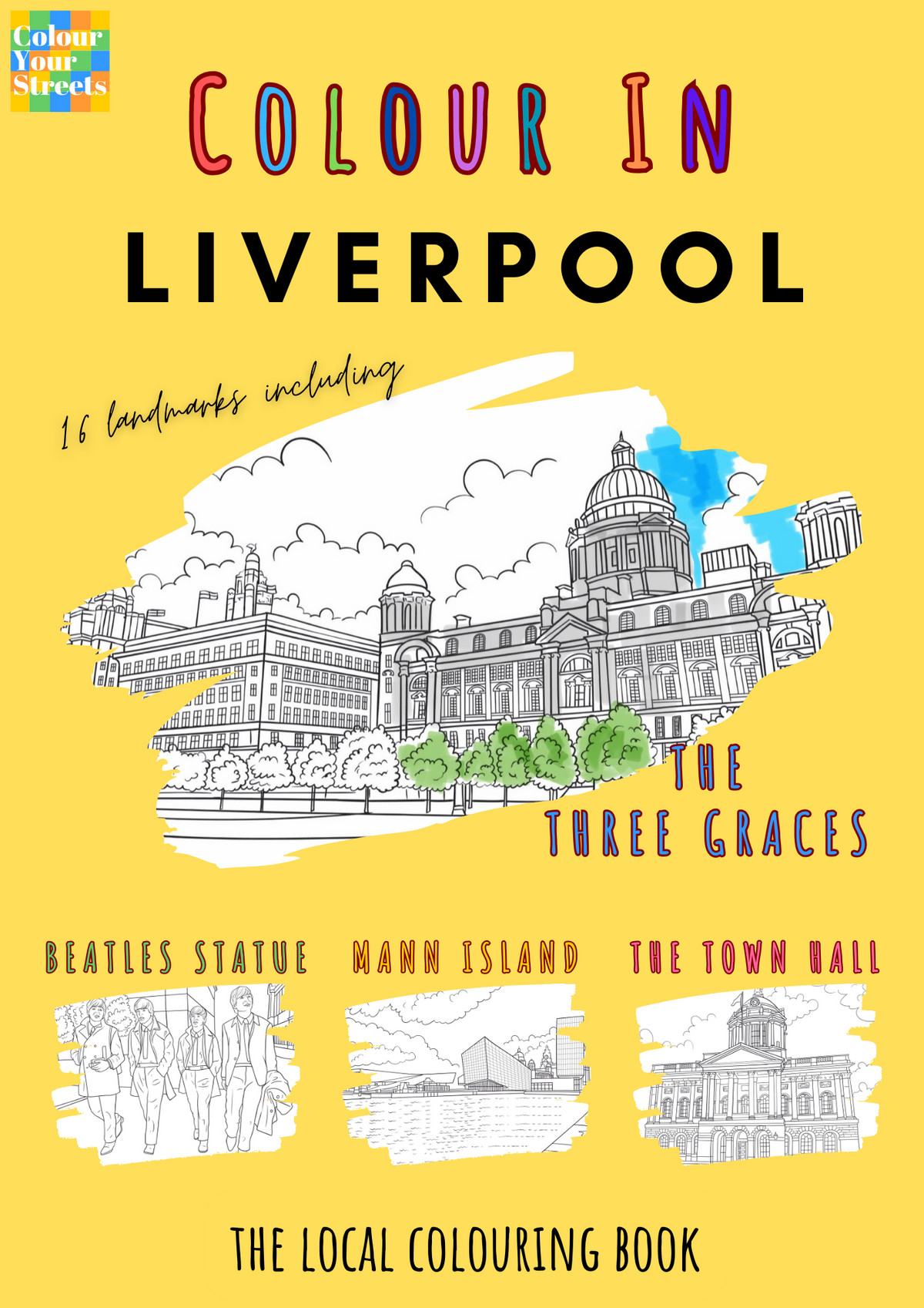 Liverpool Colouring Book