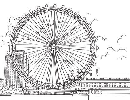 London Colouring Book (A4)