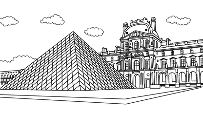 Paris Colouring Book (A4)