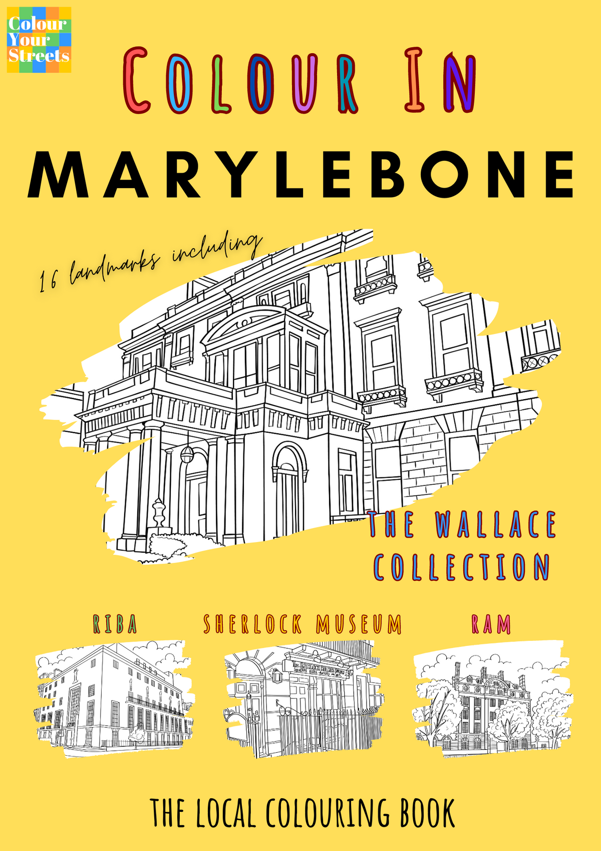 Marylebone Colouring Book