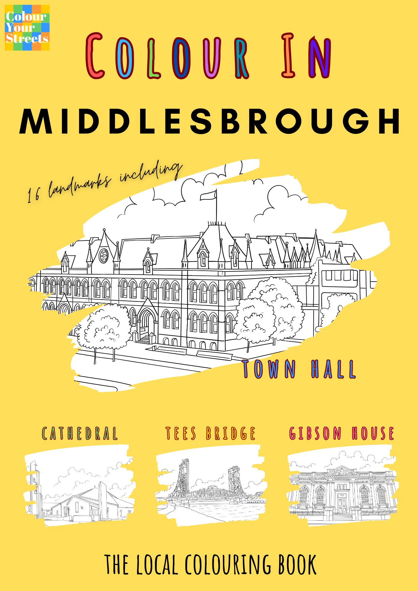 Middlesbrough Colouring Book (A4)