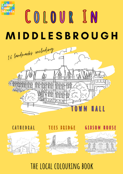 Middlesbrough Colouring Book (A4)