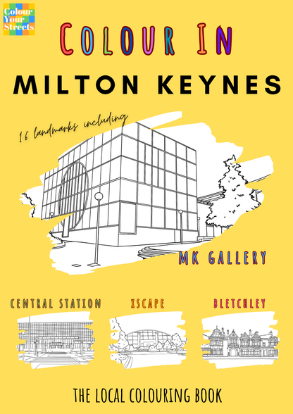 Milton Keynes Colouring Book (A4)