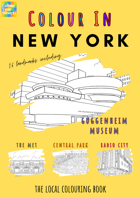 New York Colouring Book (A4)