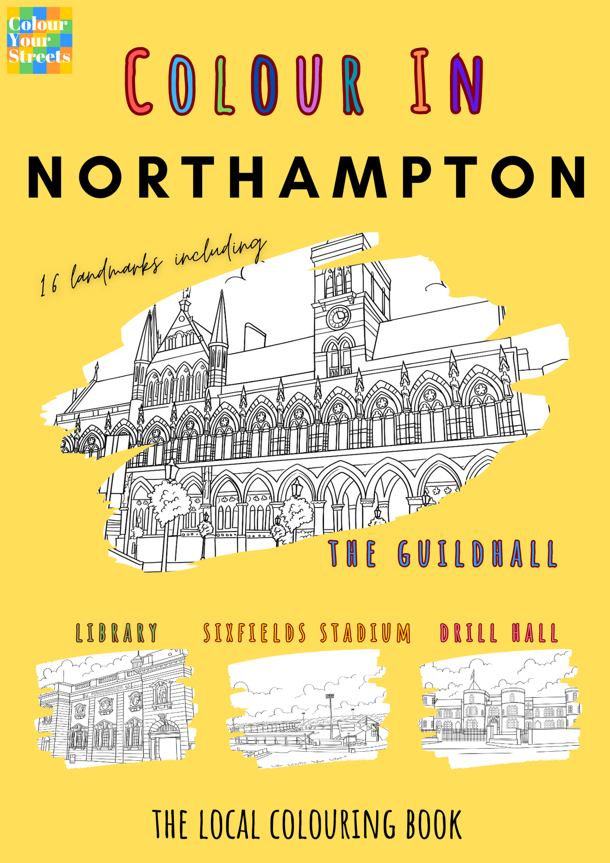 Northampton Colouring Book