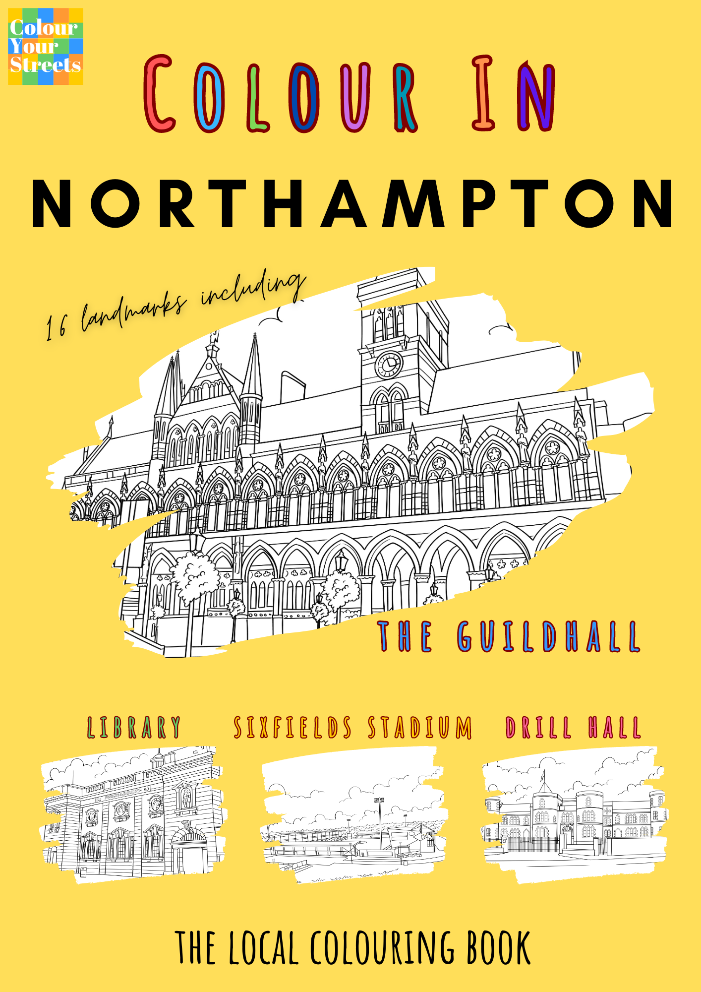 Northampton Colouring Book (A4)