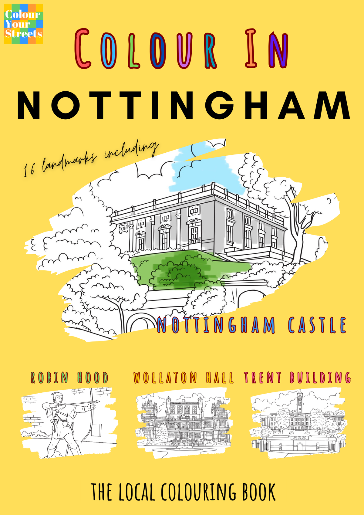 Nottingham Colouring Book